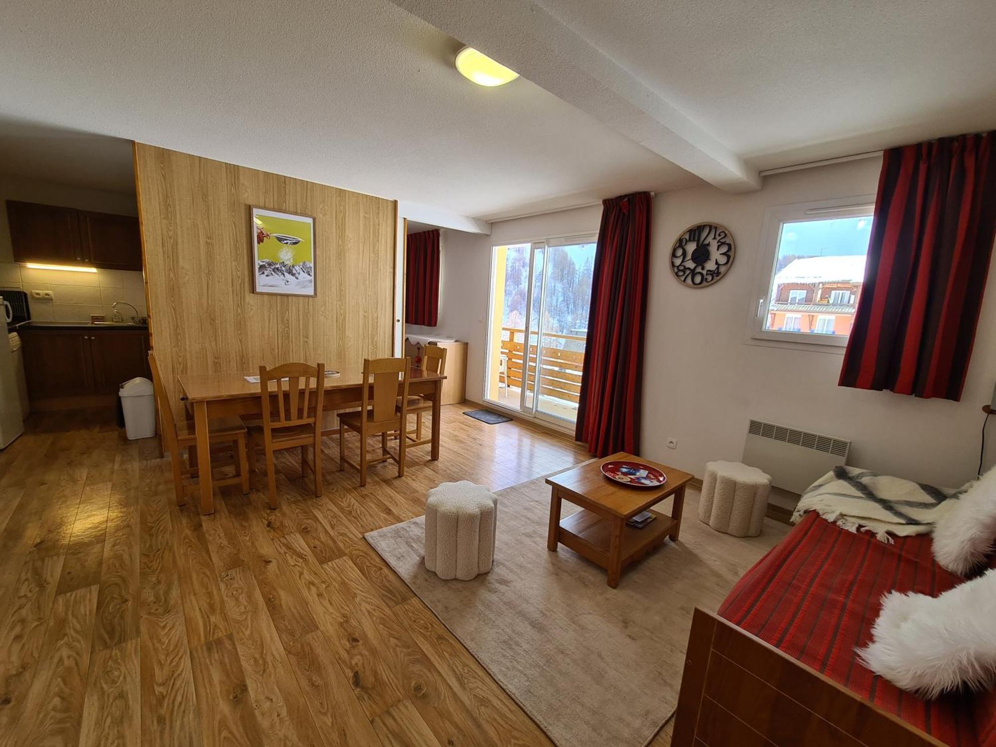 Grand Appartement Meuble La Foux D'Allos T3 6 A 8 Personnes Buitenkant foto